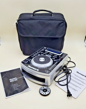 Numark NDX 400 DJ Professional Tabletop CD/MP3 Player Controller TESTED WORKING